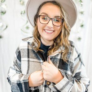 Black Plaid Flannel Shacket